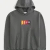 Hollister x Taco Bell Bluza z kapturem z nadrukiem
