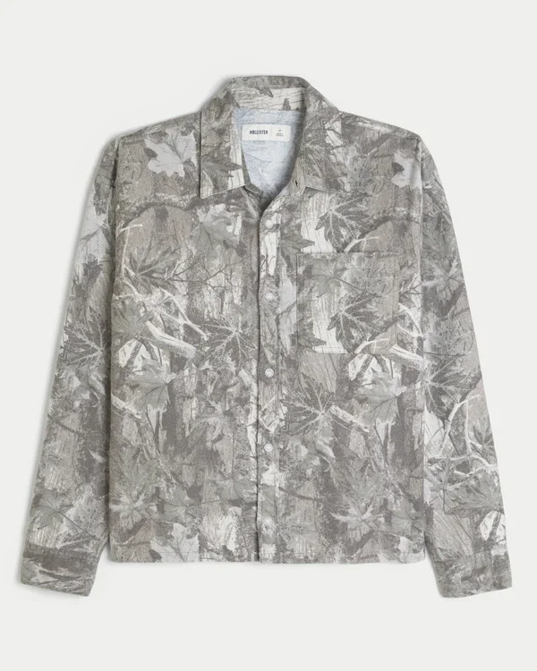 Koszula flanelowa Boxy Camo Koszula flanelowa Boxy Camo