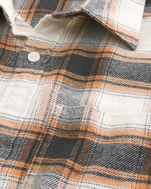 Koszula flanelowa o prostym kroju Koszula flanelowa o prostym kroju