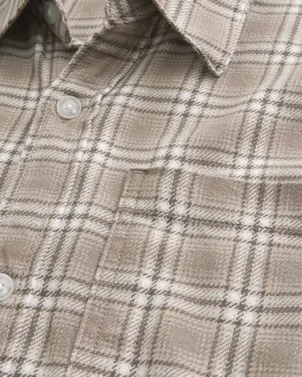 Koszula flanelowa o prostym kroju Koszula flanelowa o prostym kroju
