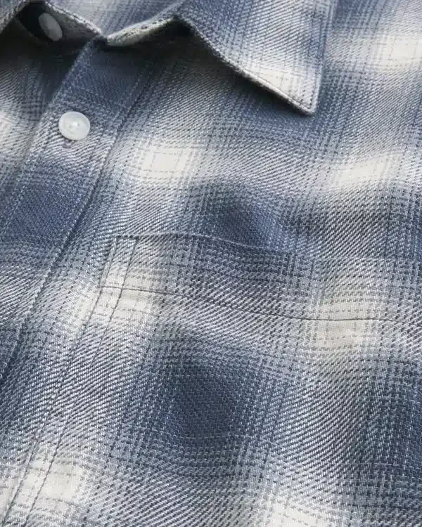 Koszula flanelowa o prostym kroju Koszula flanelowa o prostym kroju