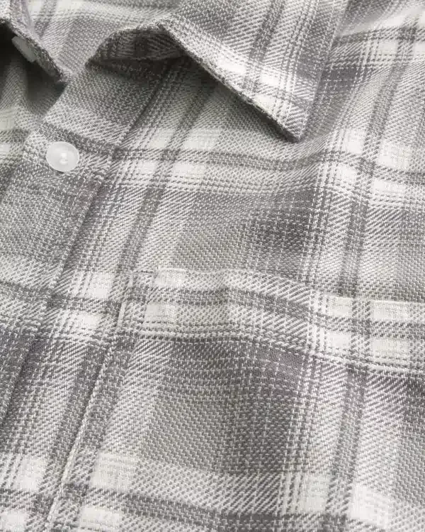 Koszula flanelowa o prostym kroju Koszula flanelowa o prostym kroju