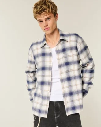 Koszula flanelowa z nadrukiem University of Michigan Wolverines Koszula flanelowa z nadrukiem University of Michigan Wolverines