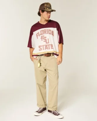 Koszulka futbolowa Florida State University Seminoles z grafiką Koszulka futbolowa Florida State University Seminoles z grafiką