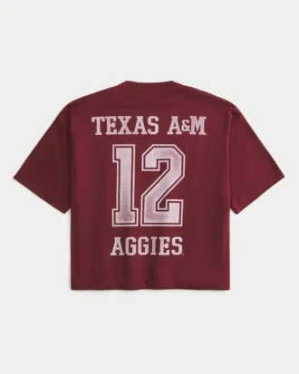 Koszulka futbolowa z nadrukiem Texas A&M University Aggies Koszulka futbolowa z nadrukiem Texas A&M University Aggies