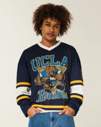 Koszulka hokejowa UCLA Bruins z nadrukiem Koszulka hokejowa UCLA Bruins z nadrukiem