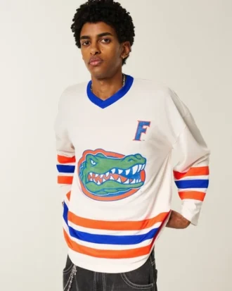 Koszulka hokejowa z nadrukiem University of Florida Gators Koszulka hokejowa z nadrukiem University of Florida Gators