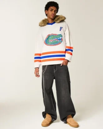 Koszulka hokejowa z nadrukiem University of Florida Gators Koszulka hokejowa z nadrukiem University of Florida Gators