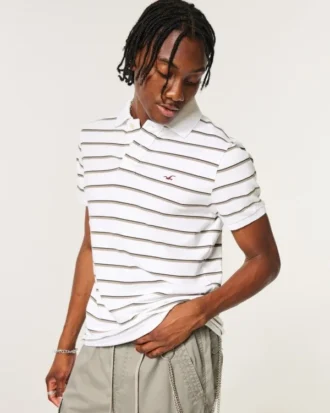 Koszulka polo Vault Release Striped Icon