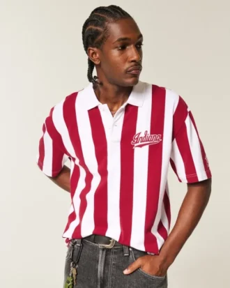 Koszulka polo z nadrukiem Indiana University Hoosiers Koszulka polo z nadrukiem Indiana University Hoosiers