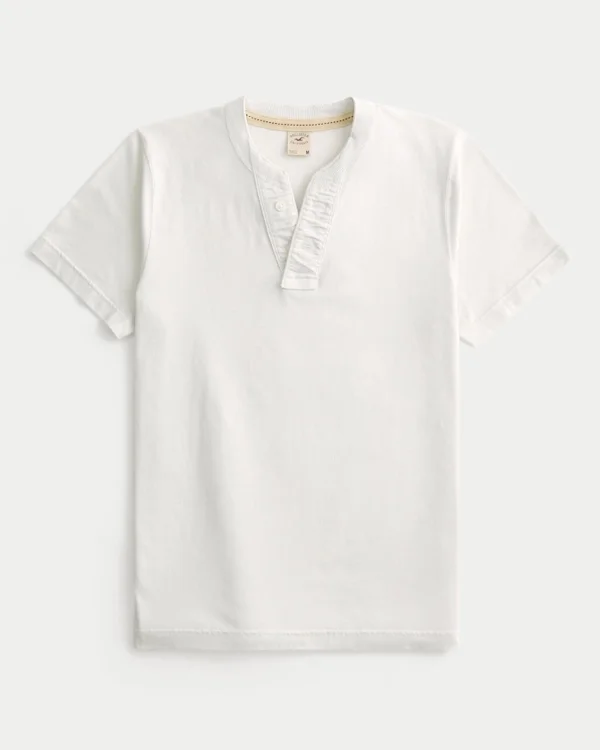 Koszulka z krótkim rękawem Henley z serii Vault Release Koszulka z krótkim rękawem Henley z serii Vault Release