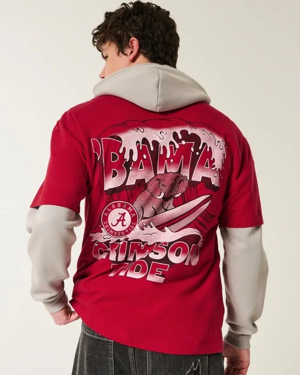 Koszulka z nadrukiem Alabama Crimson Tide Koszulka z nadrukiem Alabama Crimson Tide