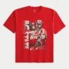 Koszulka z nadrukiem Boxy NC State Wolfpack Koszulka z nadrukiem Boxy NC State Wolfpack