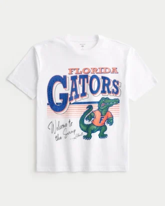 Koszulka z nadrukiem Boxy University of Florida Gators Koszulka z nadrukiem Boxy University of Florida Gators