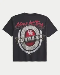 Koszulka z nadrukiem Boxy University of Houston Cougars