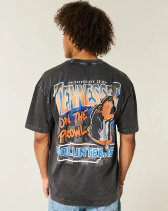 Koszulka z nadrukiem Boxy University of Tennessee Volunteers