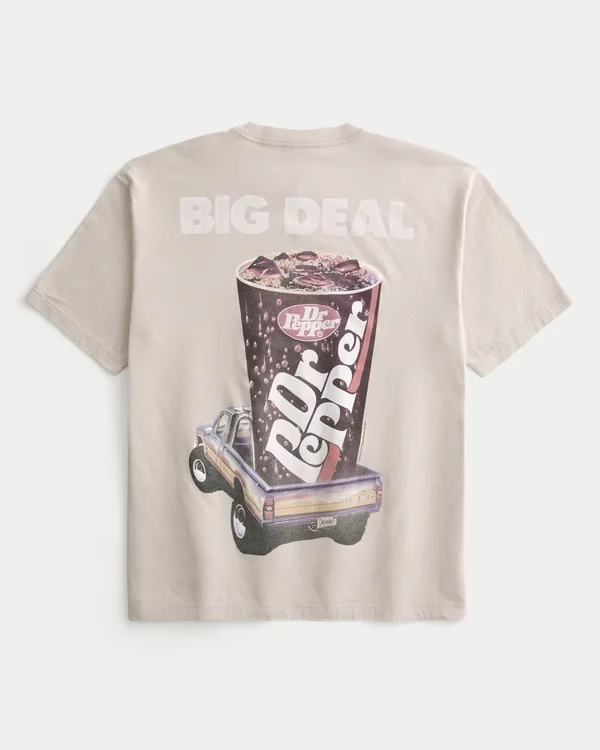 Koszulka z nadrukiem Dr Pepper Koszulka z nadrukiem Dr Pepper