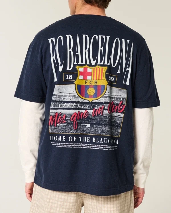 Koszulka z nadrukiem FC Barcelona Koszulka z nadrukiem FC Barcelona