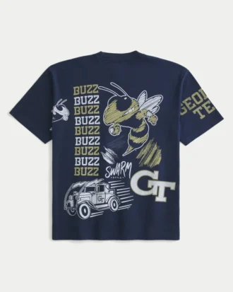Koszulka z nadrukiem Georgia Tech Yellow Jackets