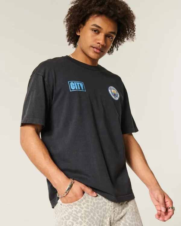 Koszulka z nadrukiem Manchester City Koszulka z nadrukiem Manchester City