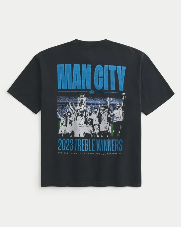 Koszulka z nadrukiem Manchester City Koszulka z nadrukiem Manchester City