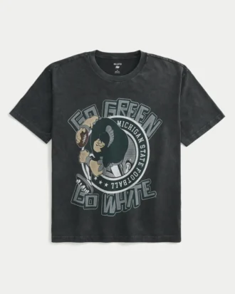 Koszulka z nadrukiem Michigan State University Spartans