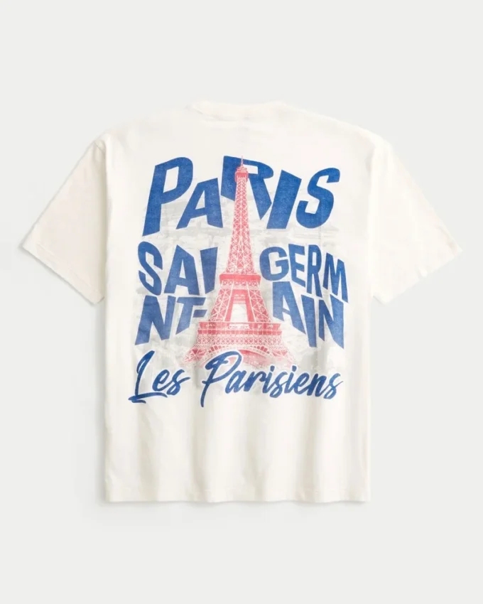 Koszulka z nadrukiem Paris Saint-Germain F.C. Koszulka z nadrukiem Paris Saint-Germain F.C.