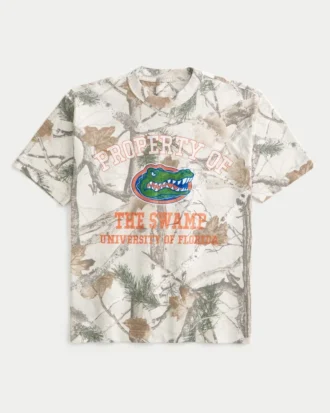 Koszulka z nadrukiem University of Florida Gators Graphic Camo Tee