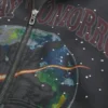 Krój prostokątny Bluza z kapturem i zamkiem błyskawicznym z nadrukiem Someday Tomorrow Krój prostokątny Bluza z kapturem i zamkiem błyskawicznym z nadrukiem Someday Tomorrow