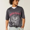 Krótka koszulka z nadrukiem Motörhead Krótka koszulka z nadrukiem Motörhead