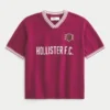 Krótki sweter polo z krótkim rękawem Krótki sweter polo z krótkim rękawem