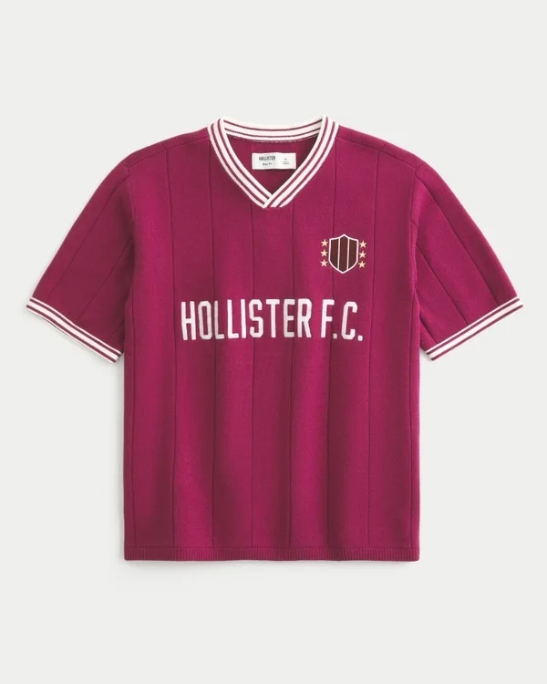 Krótki sweter polo z krótkim rękawem Krótki sweter polo z krótkim rękawem