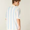 Krótki sweter polo z krótkim rękawem Krótki sweter polo z krótkim rękawem