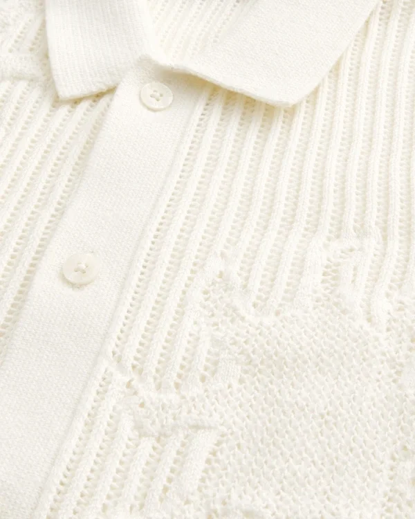 Krótki sweter z krótkim rękawem Krótki sweter z krótkim rękawem