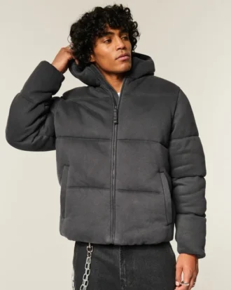 Kurtka puchowa Hollister Feel Good Fleece