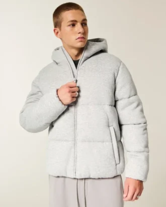 Kurtka puchowa Hollister Feel Good Fleece