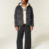 Kurtka puchowa Hollister Feel Good Fleece Kurtka puchowa Hollister Feel Good Fleece