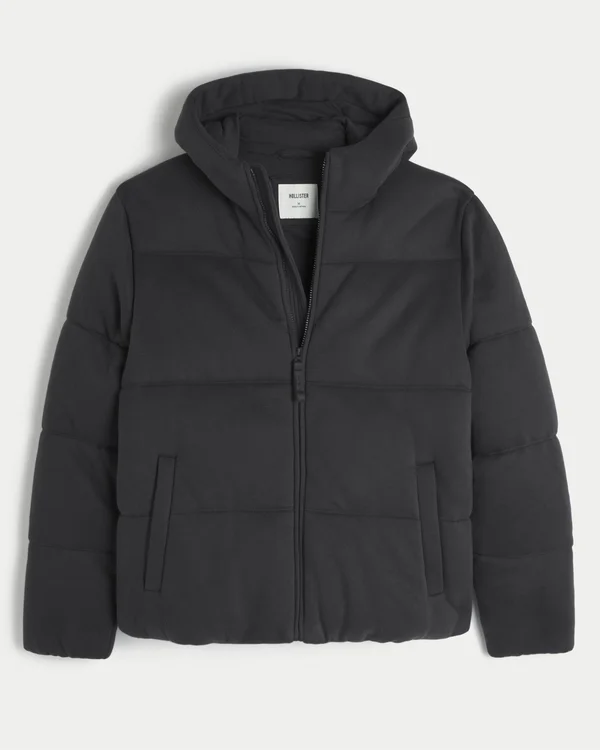 Kurtka puchowa Hollister Feel Good Fleece Kurtka puchowa Hollister Feel Good Fleece