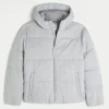 Kurtka puchowa Hollister Feel Good Fleece Kurtka puchowa Hollister Feel Good Fleece