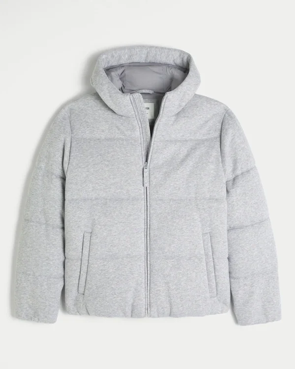Kurtka puchowa Hollister Feel Good Fleece Kurtka puchowa Hollister Feel Good Fleece