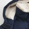 Kurtka puchowa z podszewką ze sztucznego futra, odpowiednia na każdą pogodę Kurtka puchowa z podszewką ze sztucznego futra, odpowiednia na każdą pogodę