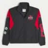 Kurtka wiatrówka z nadrukiem Ohio State University Buckeyes Kurtka wiatrówka z nadrukiem Ohio State University Buckeyes
