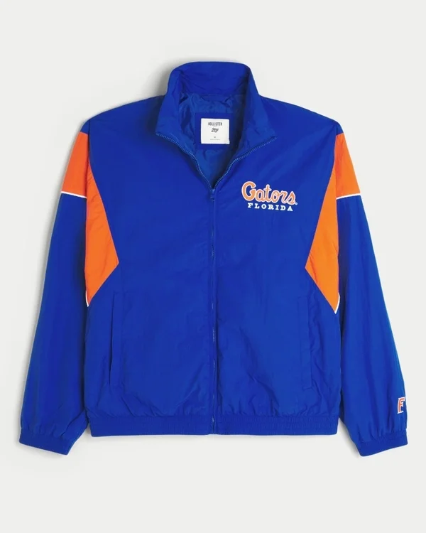 Kurtka wiatrówka z nadrukiem University of Florida Gators Kurtka wiatrówka z nadrukiem University of Florida Gators