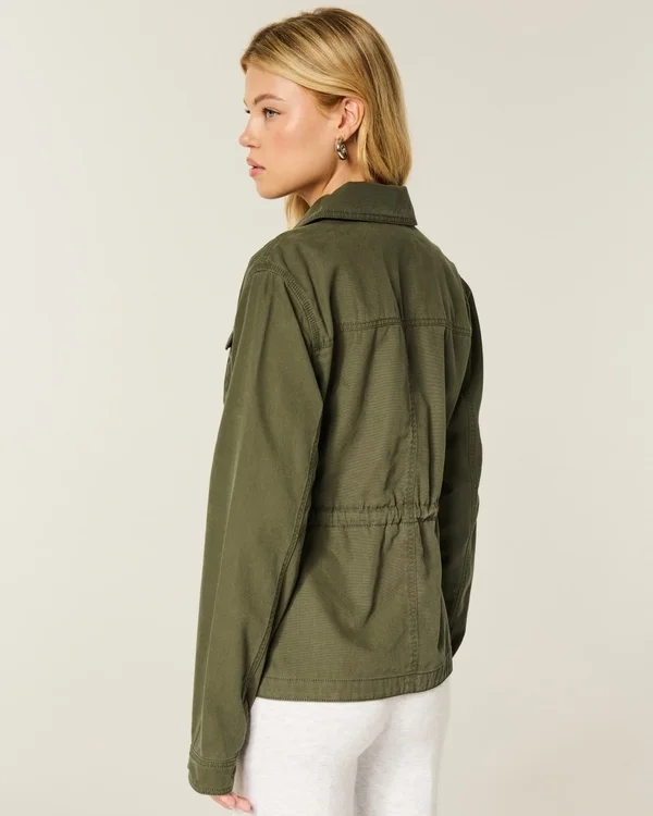 Kurtka wojskowa Twill Y2K Kurtka wojskowa Twill Y2K