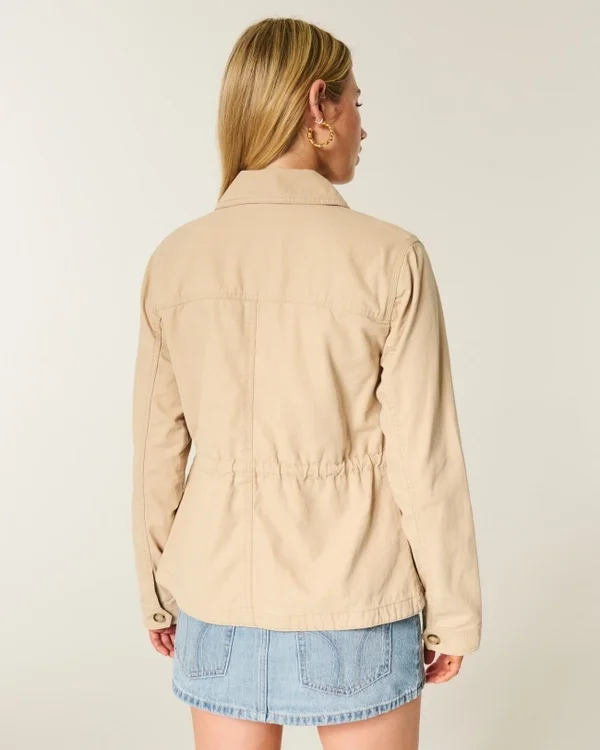 Kurtka wojskowa Twill Y2K Kurtka wojskowa Twill Y2K