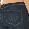 Legginsy jeansowe Curvy High-Rise Dark Wash