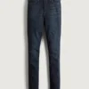 Legginsy jeansowe Curvy High-Rise Dark Wash