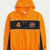 Luźna bluza z kapturem z grafiką McLaren