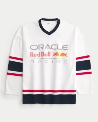 Luźna koszulka hokejowa Oracle Red Bull Racing z grafiką Luźna koszulka hokejowa Oracle Red Bull Racing z grafiką
