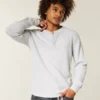 Luźna koszulka termiczna Henley Luźna koszulka termiczna Henley